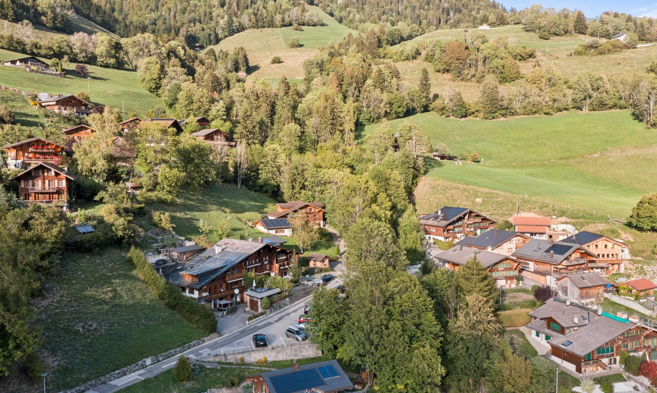 view of mountain background