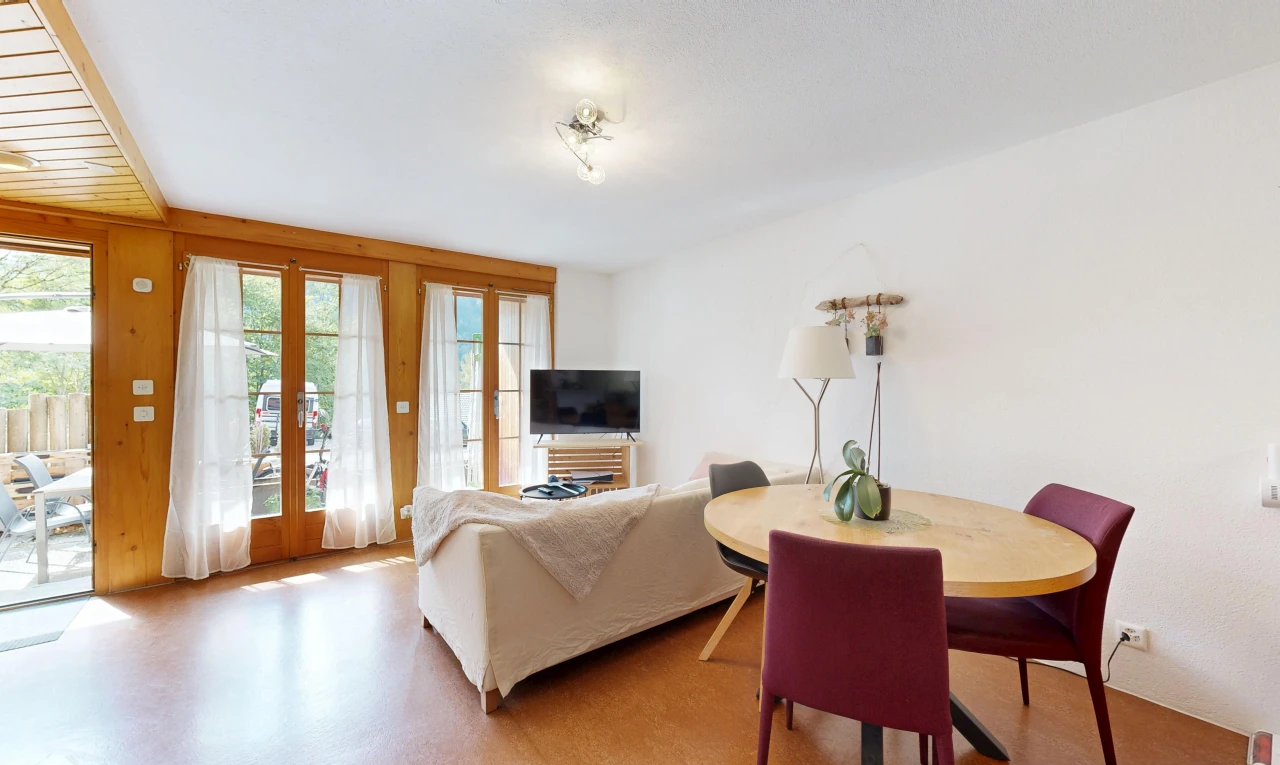 view of living area