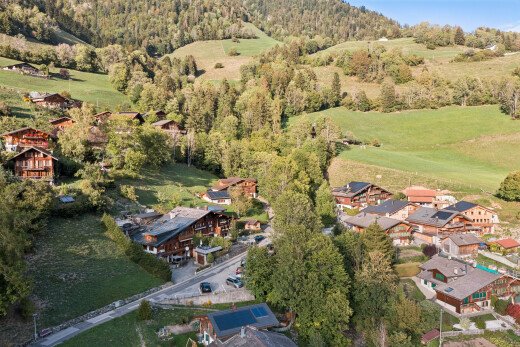 blick auf die berge