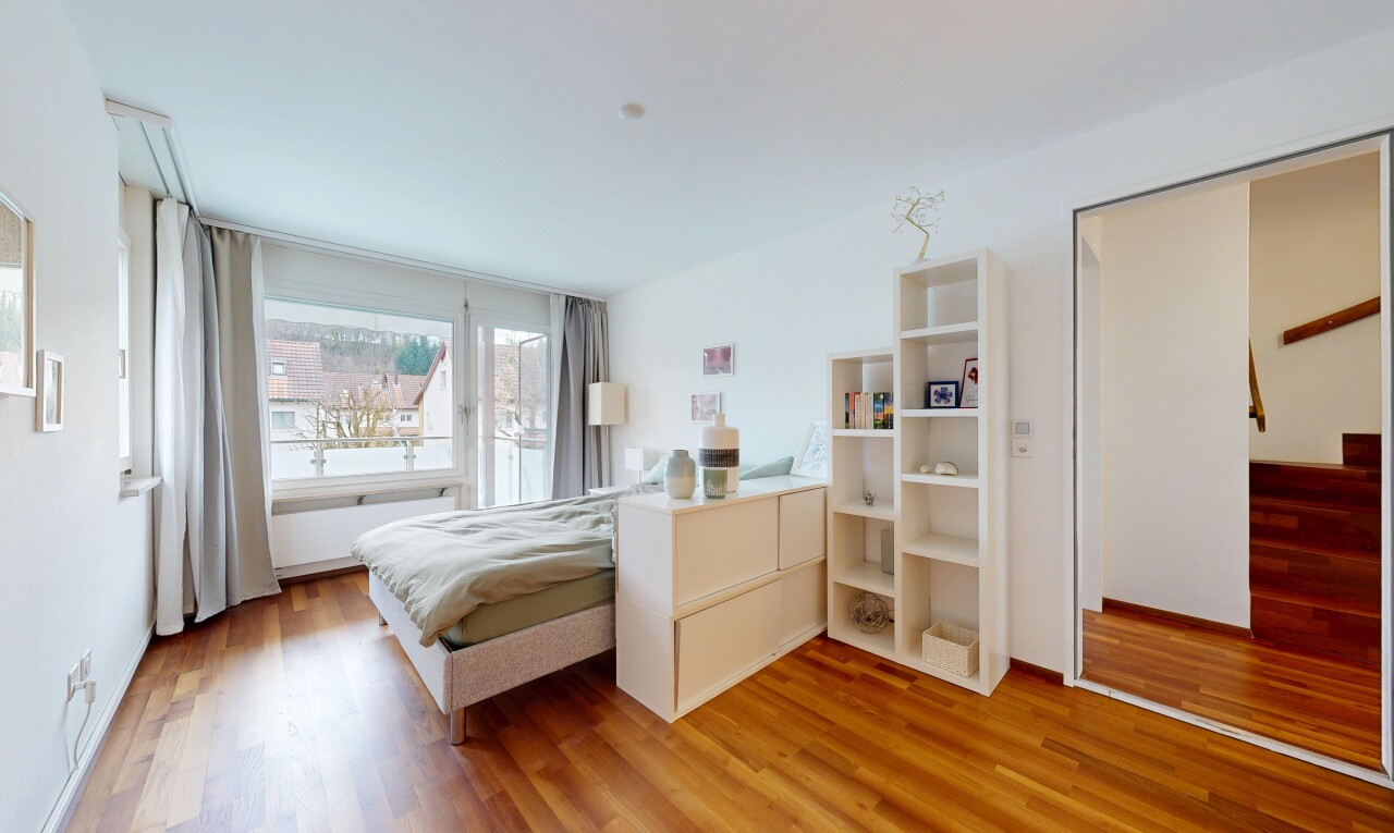 room / bedroom featuring light wood finished floors