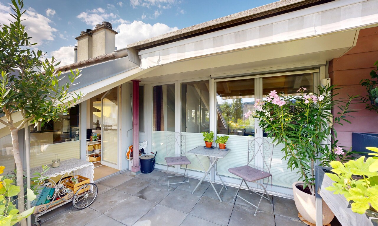 terrasse mit day time, terrasse, und from property