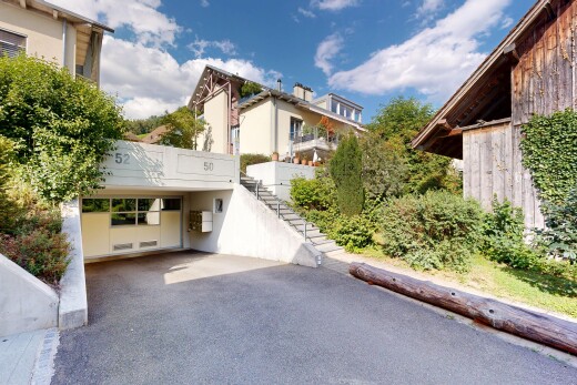außenansicht mit day time, treppen, auffahrt, und carport angeschlossen