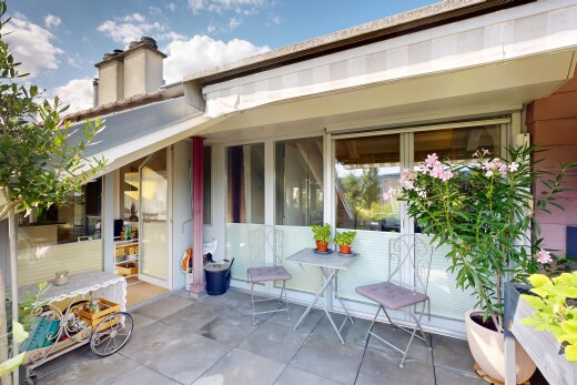 terrasse mit day time, terrasse, und from property