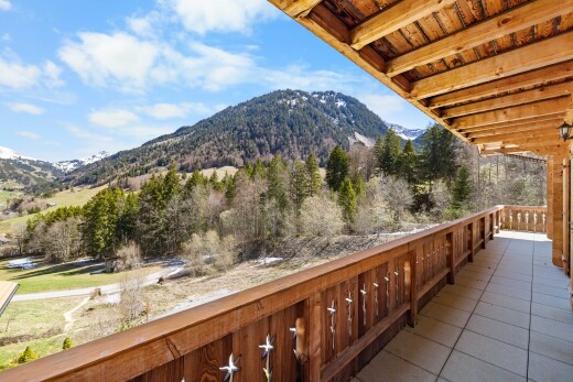 balcon avec from property, vue sur la montagne, mountain view, et day time