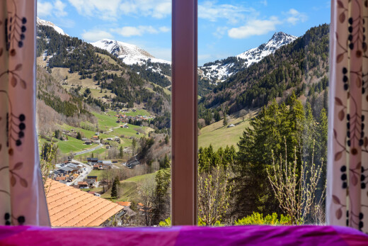 vue sur la montagne avec mountain view, vue sur la montagne, et day time
