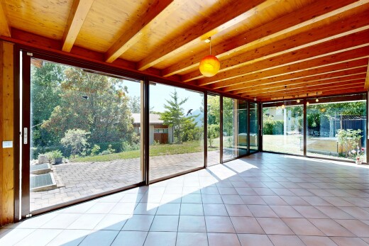 terrasse avec véranda