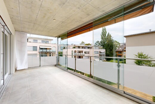 terrasse mit view focus, apartment complex view, und from property