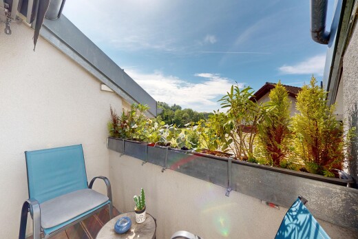 balcon avec balcon, from property, et day time