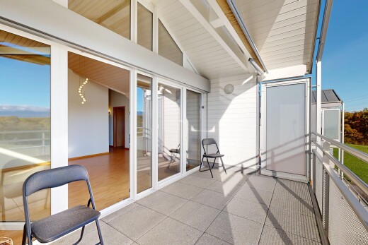 terrasse mit day time, balkon, und property visible