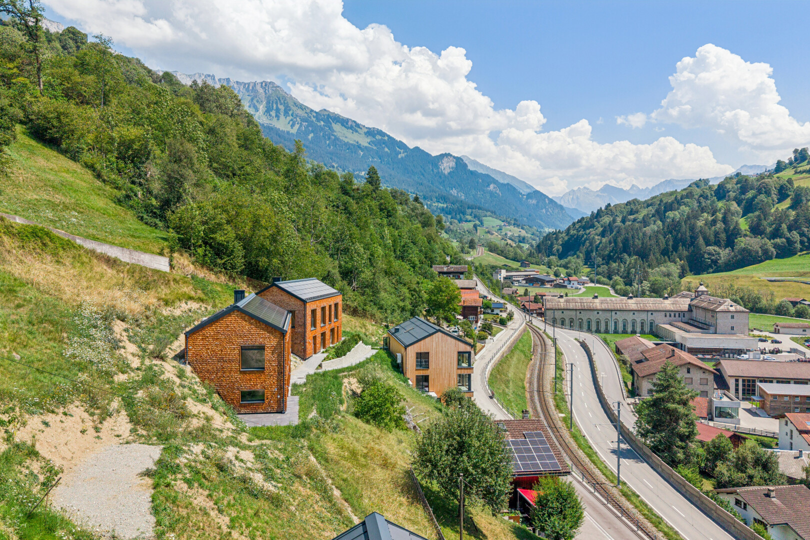 blick auf die berge mit mountain view, blick auf die berge, und day time