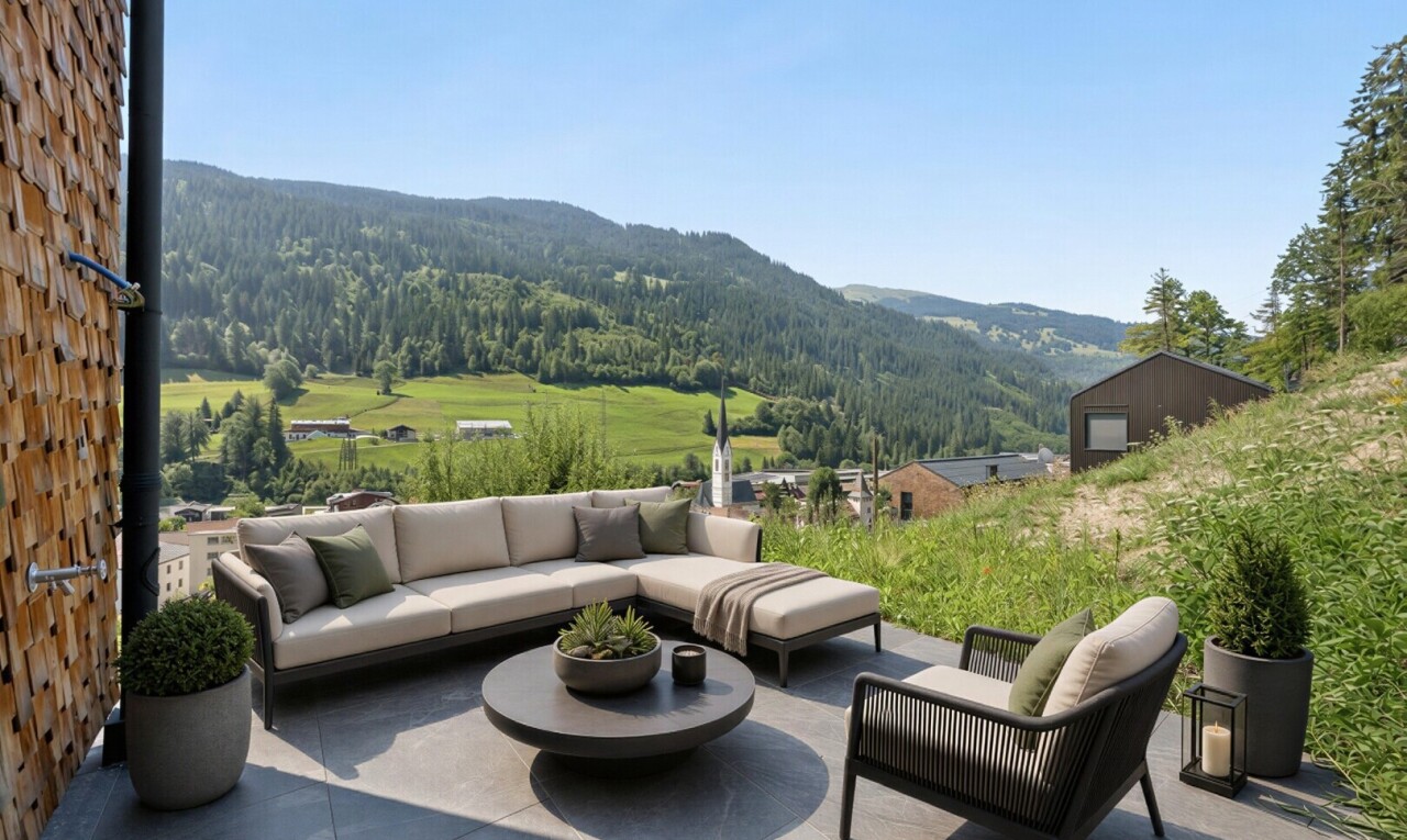 blick auf die berge mit view focus, waldblick, forest view, day time, und blick auf die berge