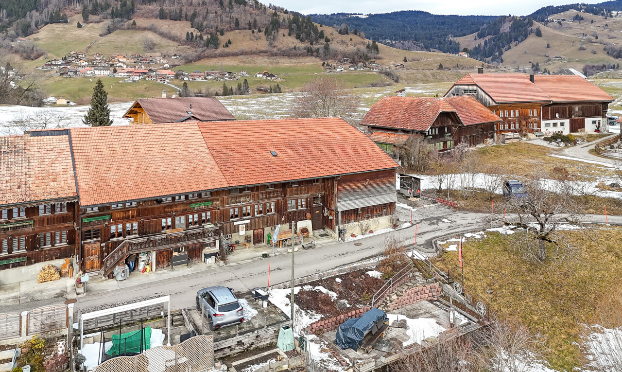 vue sur la montagne avec vue sur la montagne, mountain view, drone view, et snow