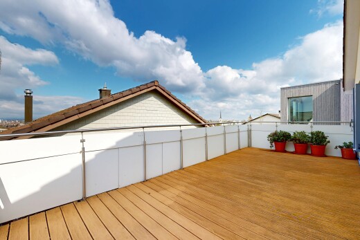 terrasse mit deck, from property, und day time