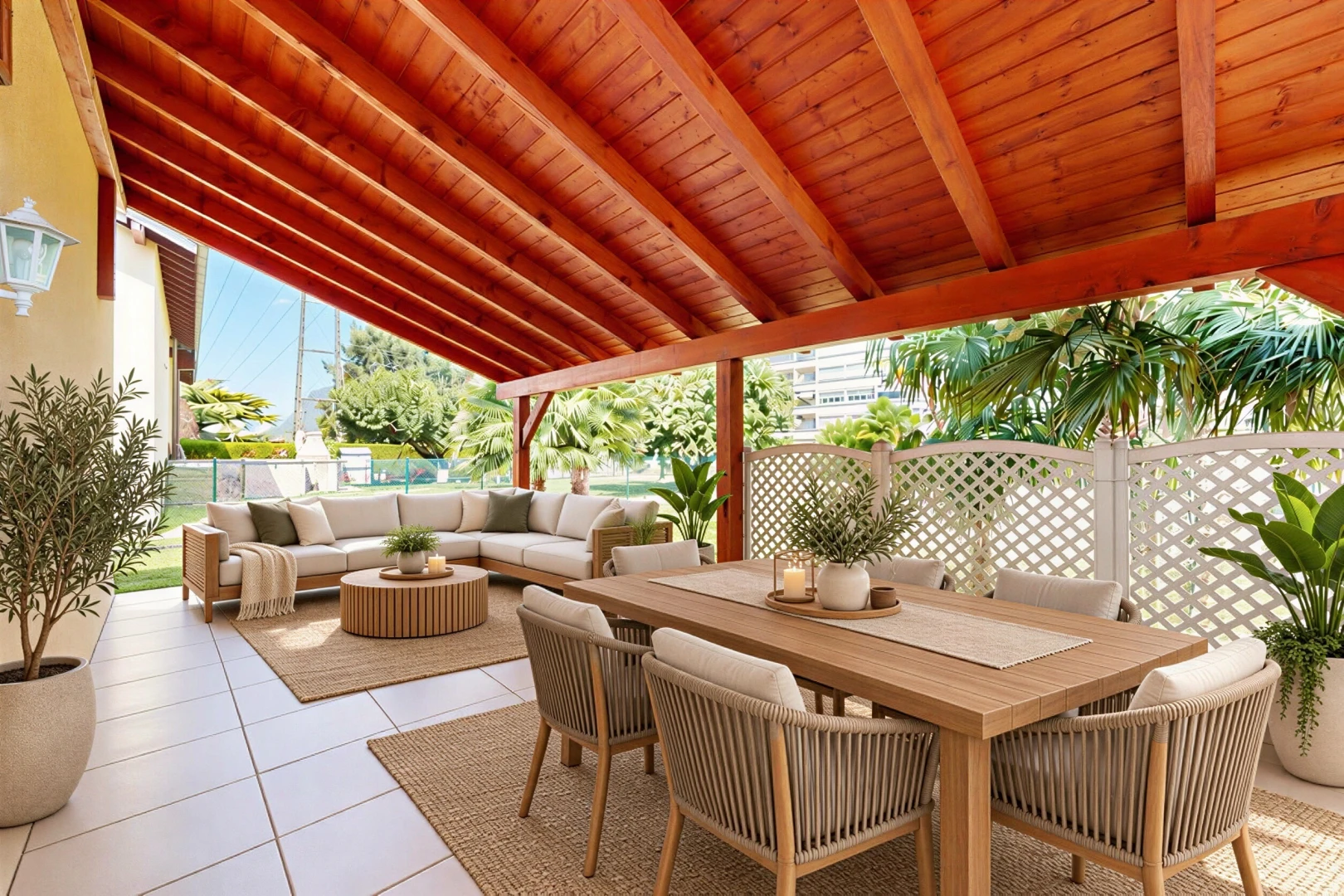 terrasse avec terrasse