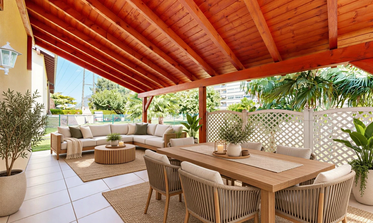 terrasse avec terrasse
