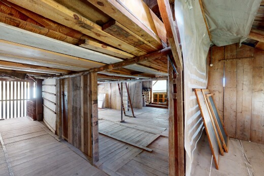 zimmer / schlafzimmer mit inside property und unfinished floor