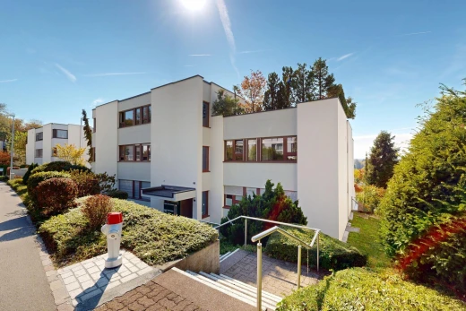außenansicht mit apartment complex view, blick auf wohnanlage, und day time