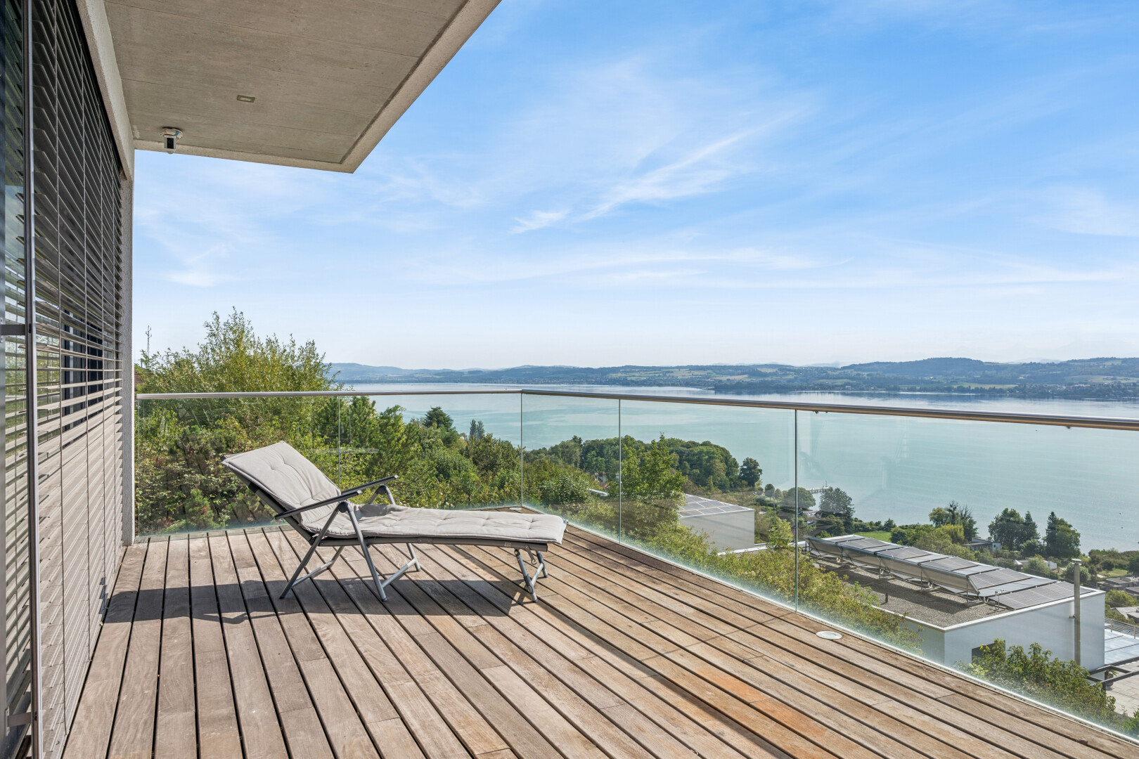 balkon mit water view, seesicht, view focus, deck, und from property