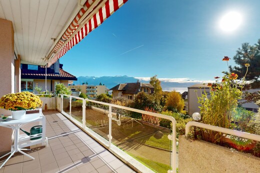balkon mit balkon, from property, day time, blick auf die berge, und mountain view