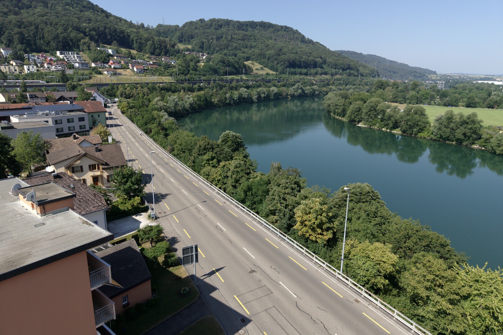seesicht mit seesicht, water view, blick auf die berge, mountain view, und waldblick