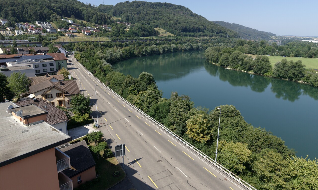 seesicht mit seesicht, water view, blick auf die berge, mountain view, und waldblick