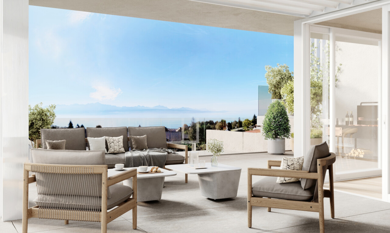 terrasse avec day time, terrasse, et espace de vie extérieur