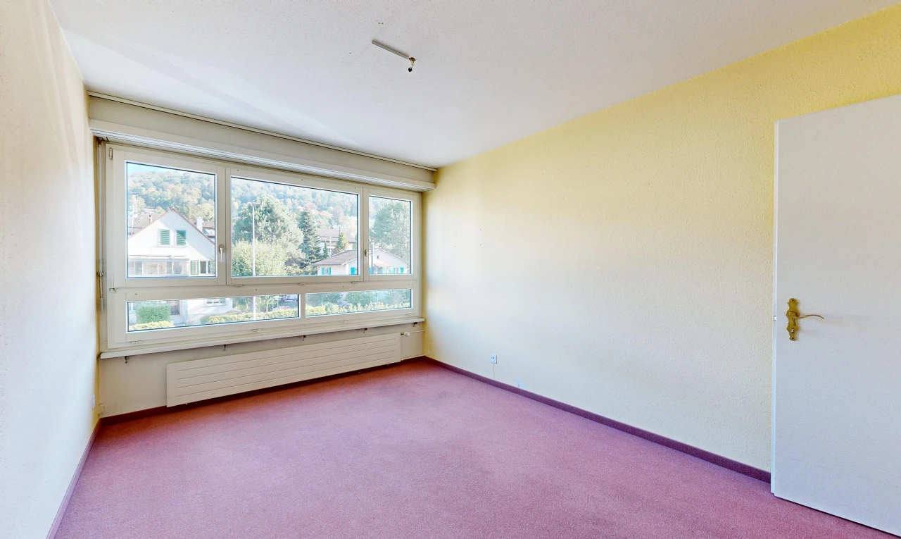 pièce vide avec moquette, carpet, cloison sèche, drywall, et inside property