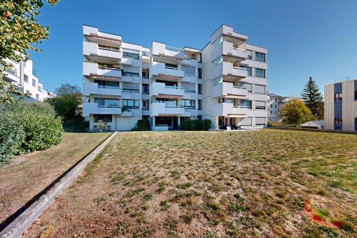 außenansicht mit apartment complex view, blick auf wohnanlage, und day time