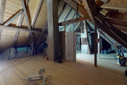 exercise room featuring hardwood / wood-style flooring