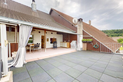 terrasse mit overcast, property visible, und terrasse