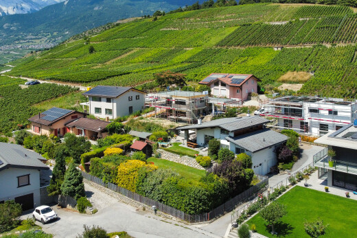 façade avec orchard / agricultural view, vue sur le verger/agriculture, rural view, et vue rurale