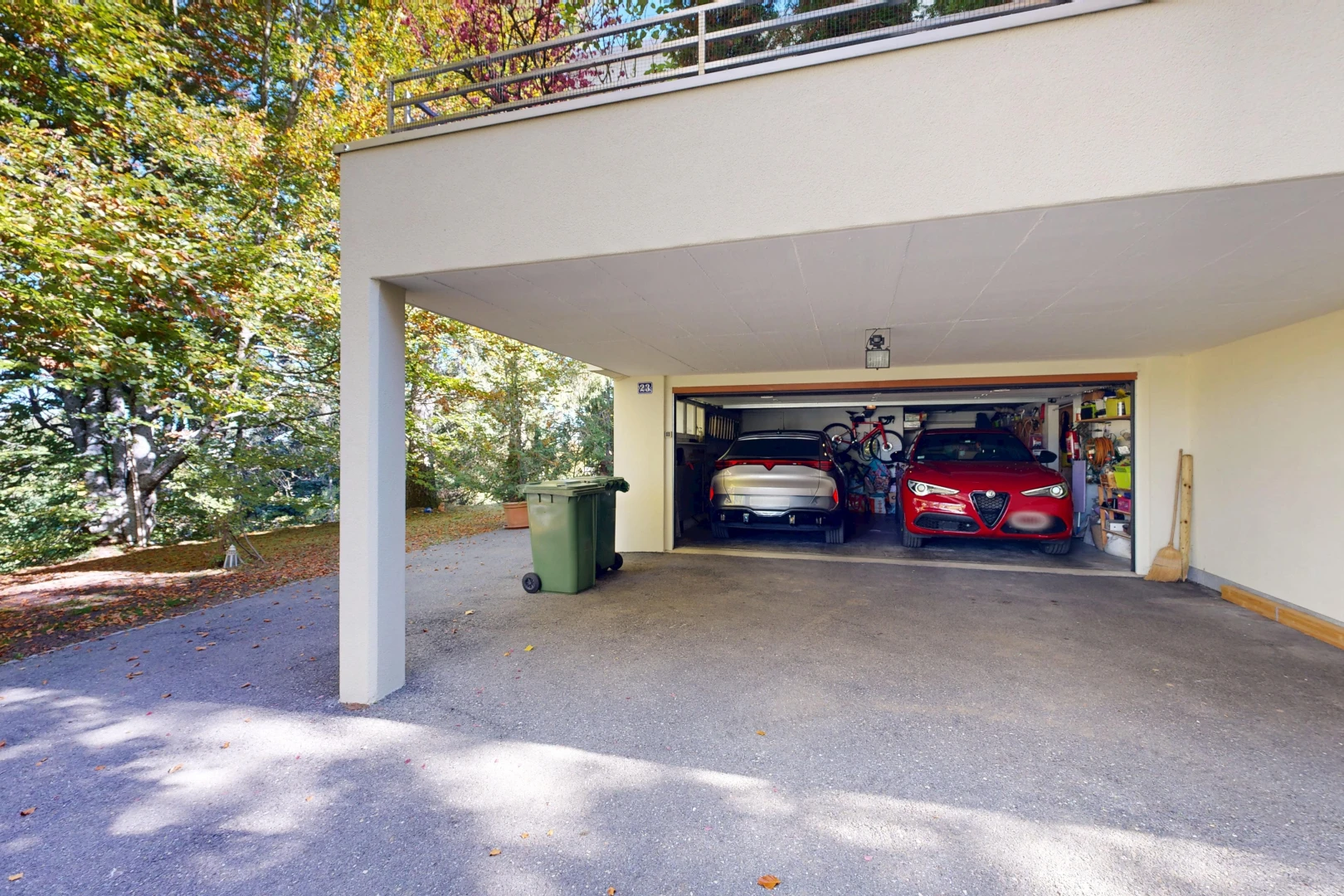 parken mit auffahrt