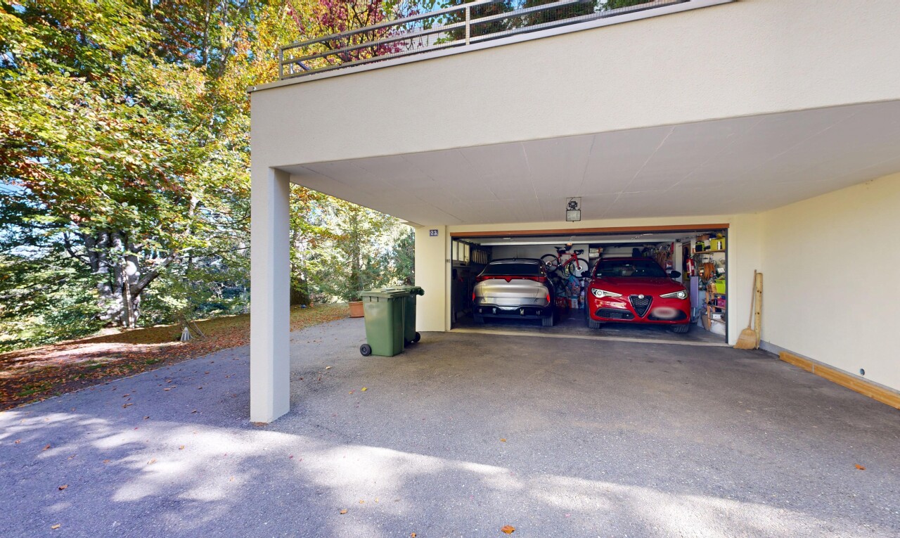 parking avec allée