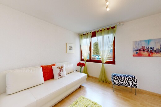 living area featuring wood finished floors