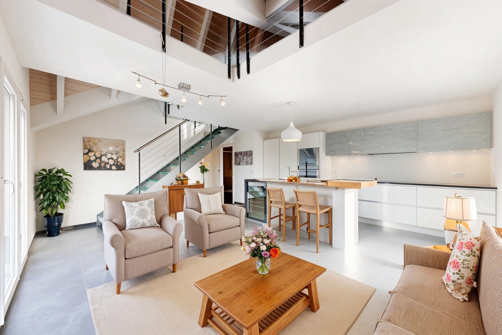 view of unfurnished living room