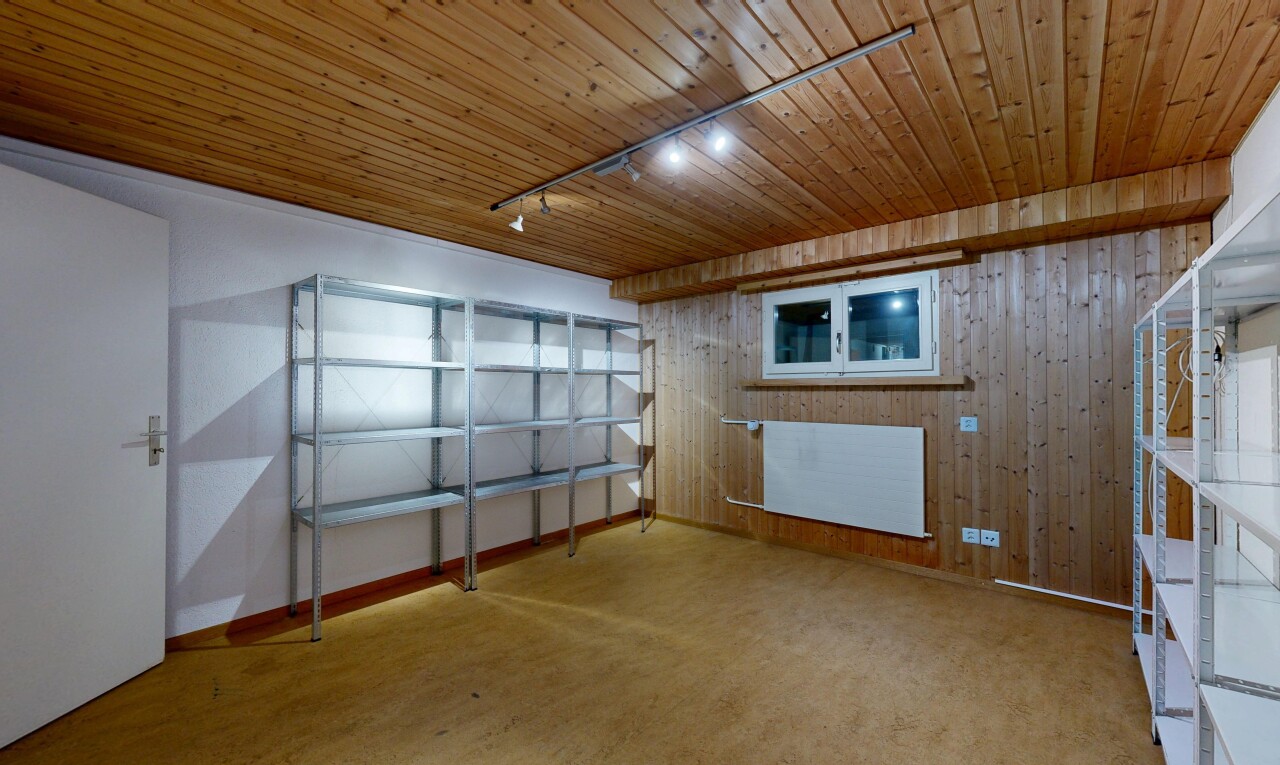 leerer raum mit deckenbeleuchtung, track lighting, holzdecke, wood ceiling, und holzwand