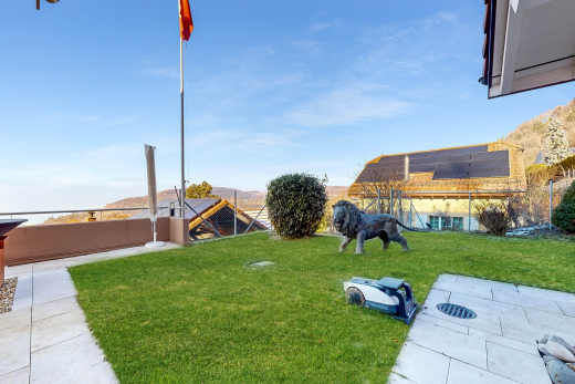 garden with a view of countryside