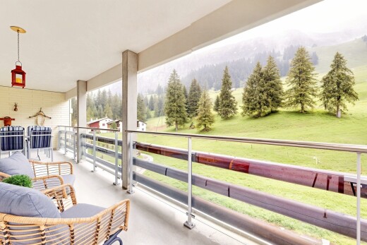 balkon mit from property, balkon, blick auf die berge, und mountain view