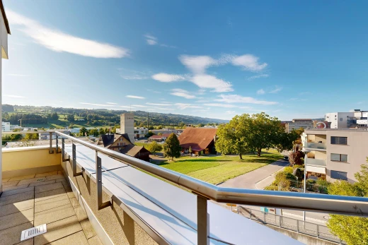 balkon mit balkon, view focus, from property, und day time