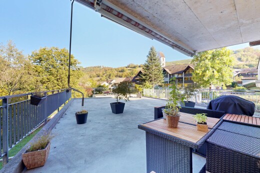 terrasse mit grill, from property, terrasse, view focus, und day time