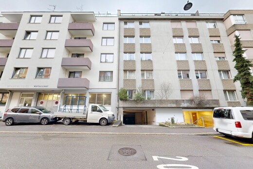 außenansicht mit apartment complex view, blick auf wohnanlage, und from community