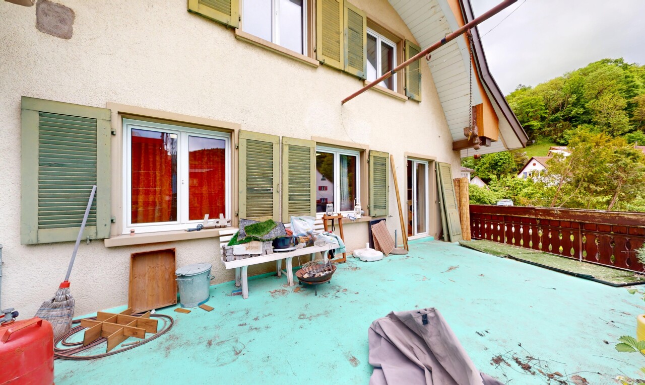 terrasse avec property visible et terrasse