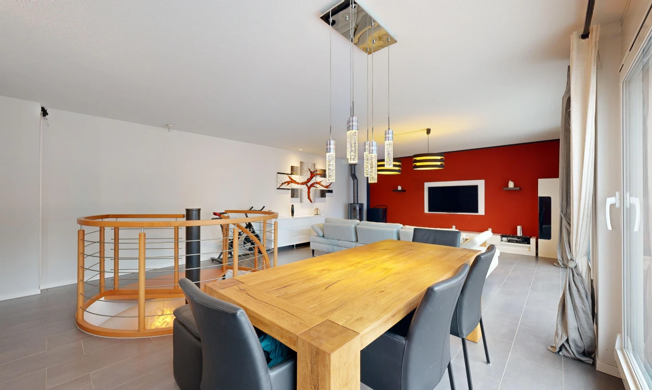 view of dining space