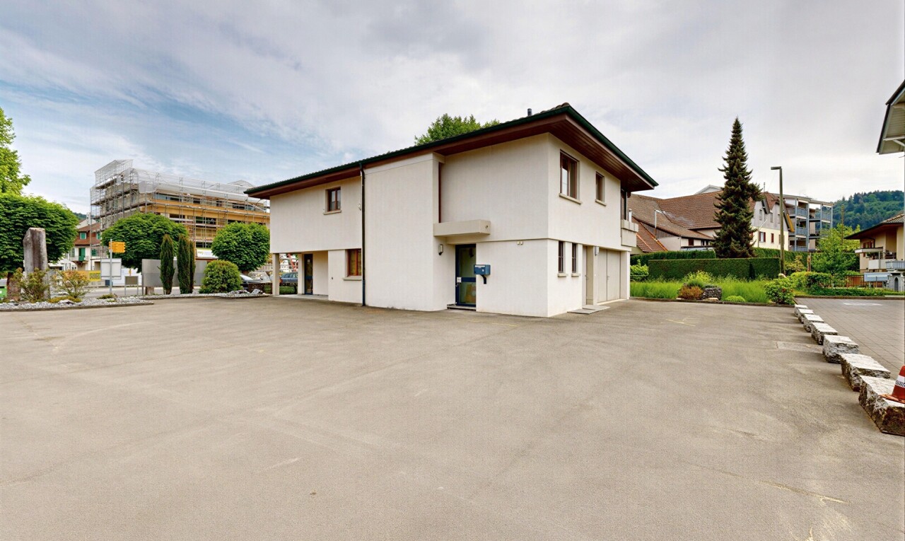 façade avec bardage en stuc