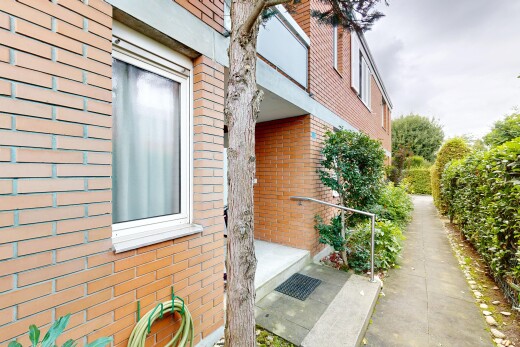 garten mit property visible und overcast