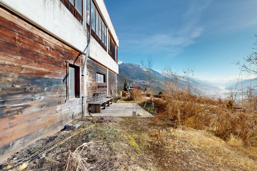 blick auf die berge mit from property, blick auf die berge, mountain view, und day time