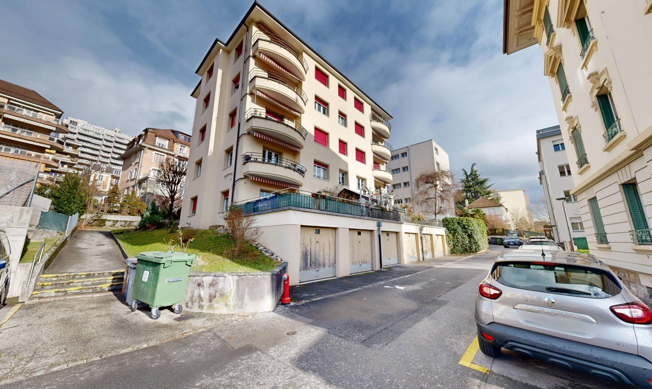 Appartement 3.5 pièces avec vue lac, calme et proche commodités