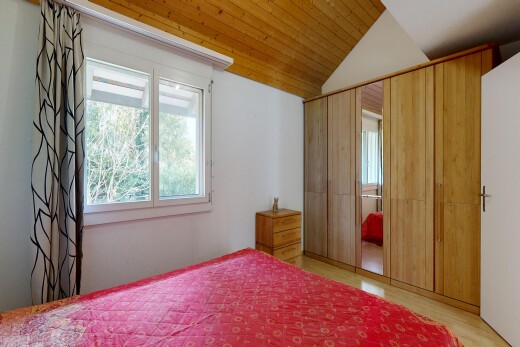 zimmer / schlafzimmer mit natural light, natürliches licht, inside property, drywall, und gipskartonwand
