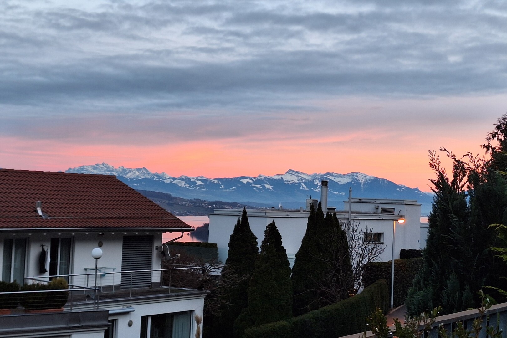 vue sur la montagne avec dusk, mountain view, et vue sur la montagne