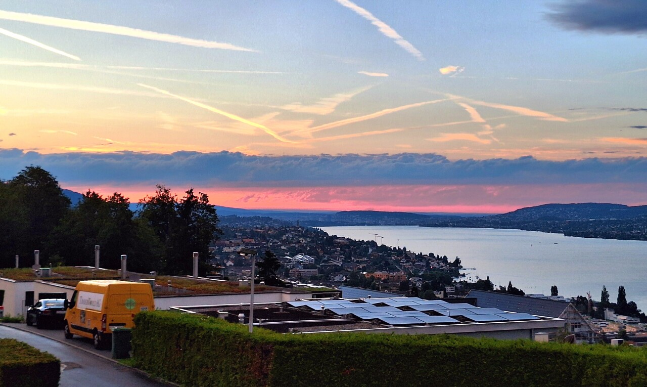 vue sur la mer avec dusk, water view, et vue sur l'eau
